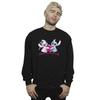 Disney Mens Lilo And Stitch Ohana Heart With Angel Sweatshirt