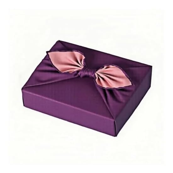 Furoshiki Reversible Stylish Large Size Wrapping Cloth, Solid Color, 90cm, Double-sided Dyeing, Four