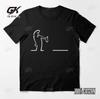 Letní trička pro muže Balum La Linea Vtipné grafické tričko Bavlna Pohodlné Prémiové Trička Unisex Streetwear Móda