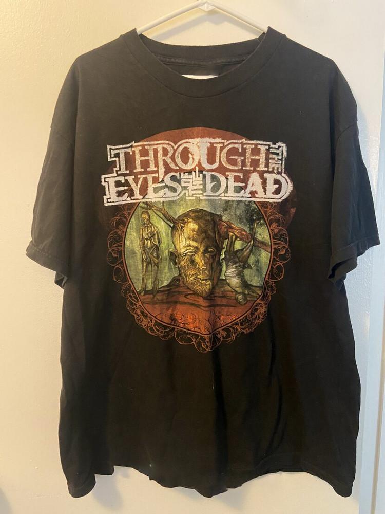 Rock Through The Eyes Of The Dead Tour Shirt Men Women Cotton Tee SB081 Unisex T-Shirt XXXXL