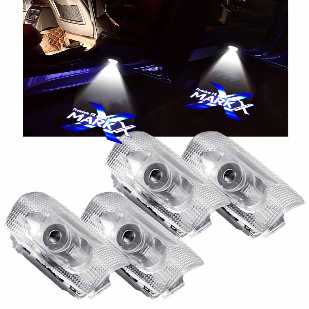 

Ltsplay Mark X 130 Серия Комплект подсветки двери с проекцией логотипа LED Welcome Ghost Регулируемый для Mark Синий 4 лампы, 4, Инструменты, Огни, Тень,