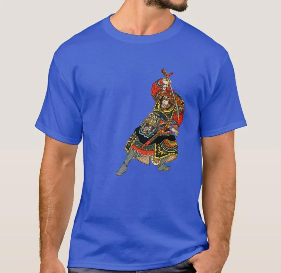 Cool General Warrior Drawing His Sword TShirt Summer Cotton ONeck Short Sleeve Mens T Shirt New S3XL