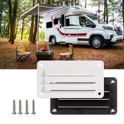 RV Air Vent Louver Air Outlets Professional Bathroom Office Ventilation Outlet Grille Louver with Screws For Boat Yacht