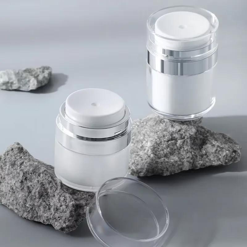 Cosmetic Jar 15/30/50ml Moisturizer Jar Container Empty Cream Subpackage Vacuum Bottle for Skincare Face Makeup Lotion Creams