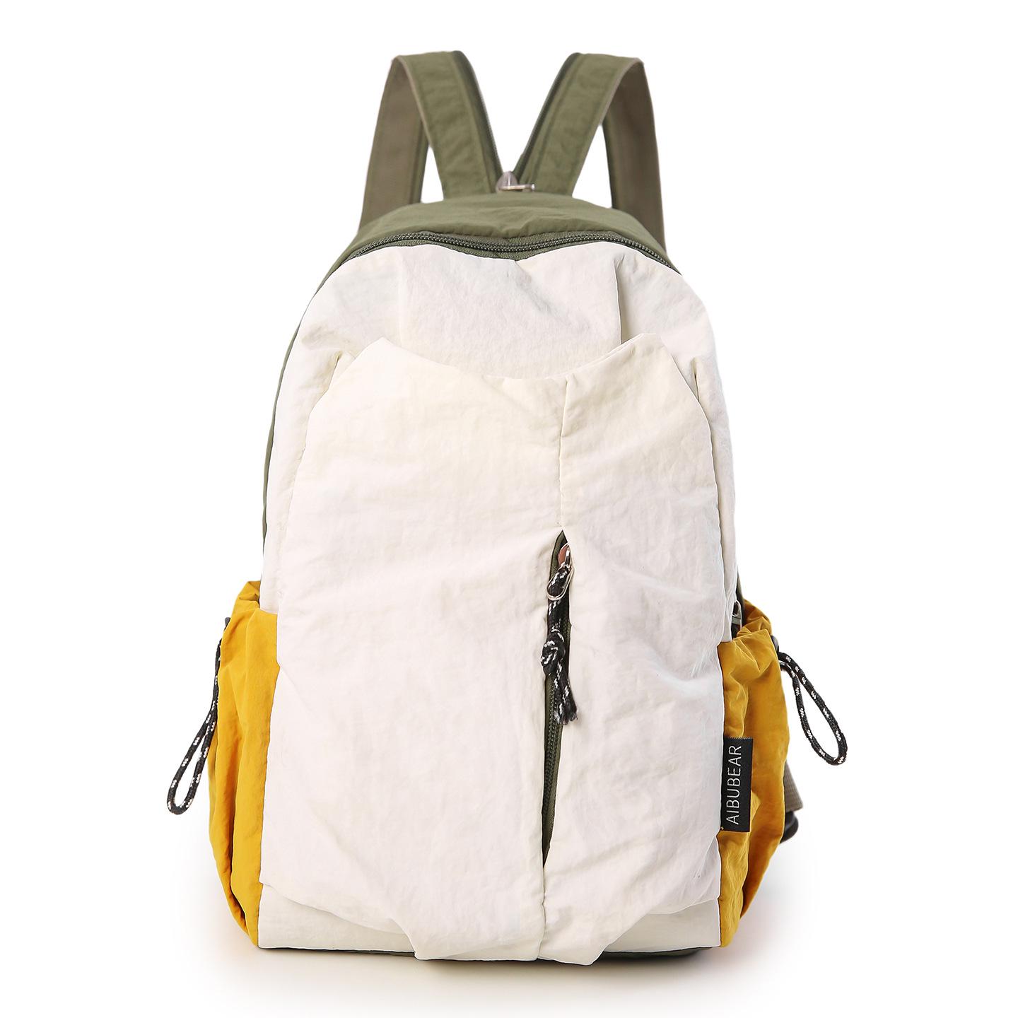 

Women s Mountain Style Lightweight Hiking Backpack - Trendy, Small Travel & Sports Chest Bag зелёный