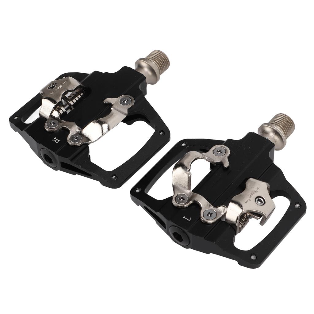 1 Pair Set Multi Use Ultralight Sealed Bearings Bicycle Pedals Dustproof Self Locking PedalBlack