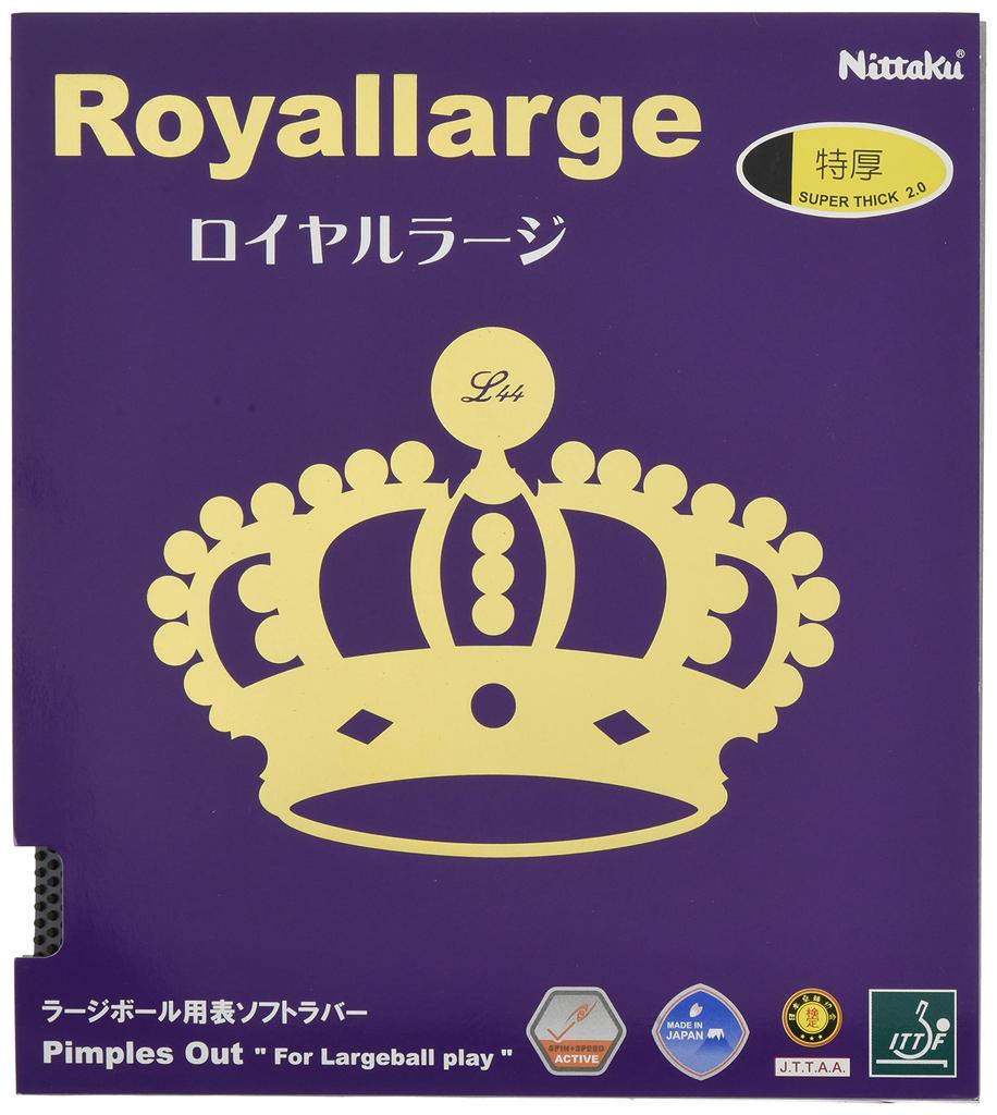 Potah na stolní tenis Nittaku Royal Large, velký míček Speed, černý MAX NR-8559