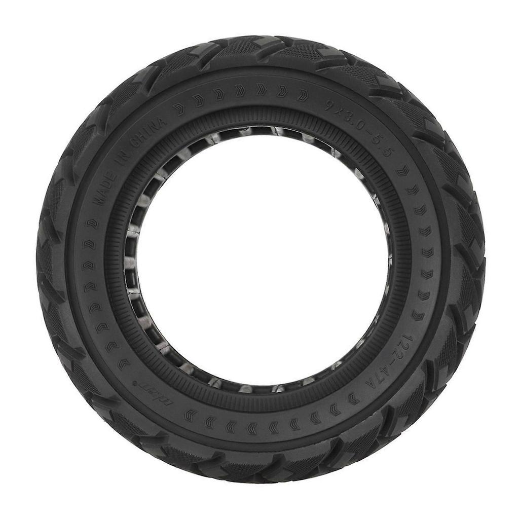 Neumático Sólido Todoterreno 9x3.0-5.5 para Patinete Eléctrico Kukirin G2 Pro Antideslizante y Antiexplosión Ty