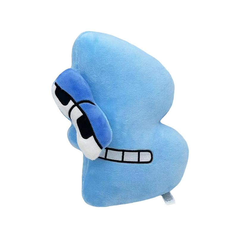 Alphabet Lore Plüschtiere Anime Puppe Kawaii 26 englische Buchstaben Stofftiere Kinder Aufklärung Montessori Plüschtier Puppe Geschenke