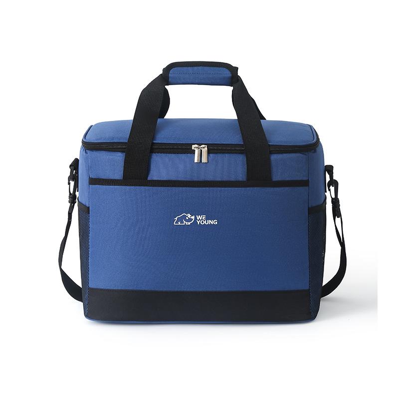 Portable Insulated Picnic Bag: Large Capacity, Waterproof, and Ideal for Outdoor Camping and Cold Storage