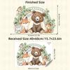 Forest Animal Wall Stickers For Children'S Rooms Children'S Room Wall Stickers Daycare Room Decorations Cartoon Animal
