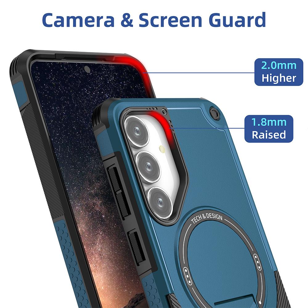 Drop Protective Case for Samsung Galaxy A57 5G S26 Ultra A56 A55 A54 A7 A16 A15 A14 A26 A35 A36 S24 Plus S25 FE Magnetic Cover