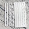 Five Ropes Silicone Sugarcraft Mold Resin Tools Cupcake Baking Mould Fondant Cake Decorating Tools