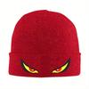 Neue Böse Gelbe Augen Mützen Haubenmützen Unisex Erwachsene Retro Fitnessstudio Skullies Beanies Herbst Design Thermische Elastische Kappen