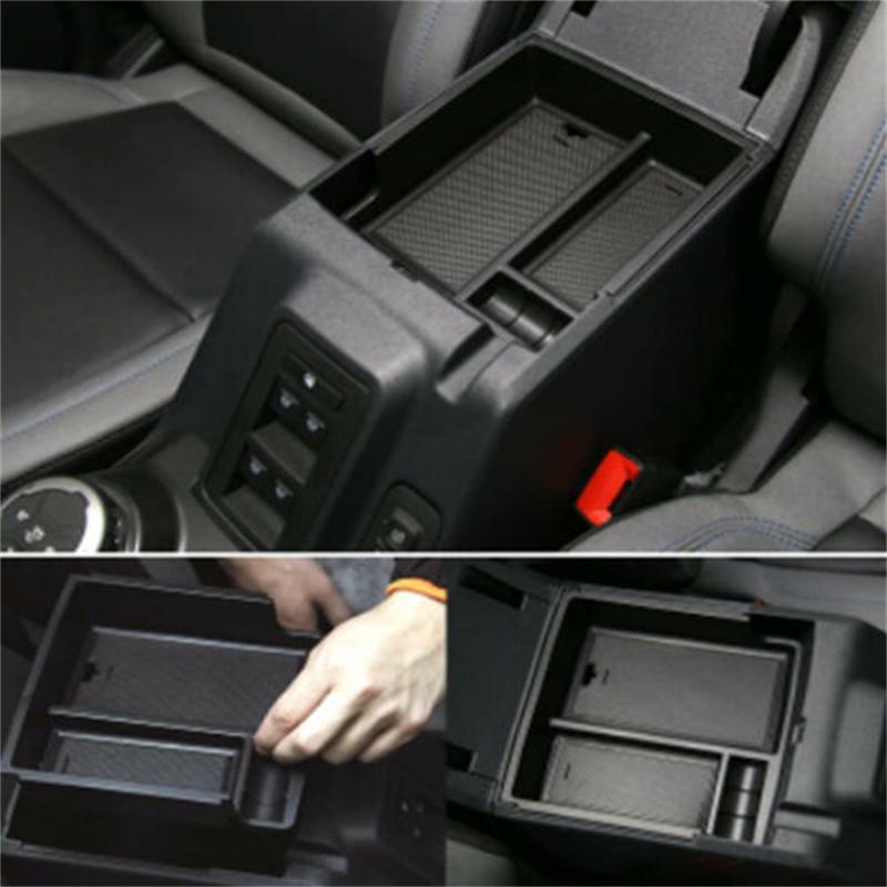 Car Center Console Organizer Armrest Storage Box For Ford FOR Bronco Car Accessories