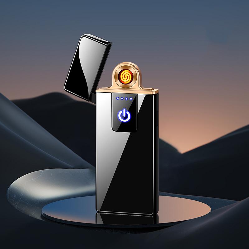 2024 New Design Rechargeable Mini Kitchen Lighter Compact Mini Tungsten Wire USB Charging Lighter