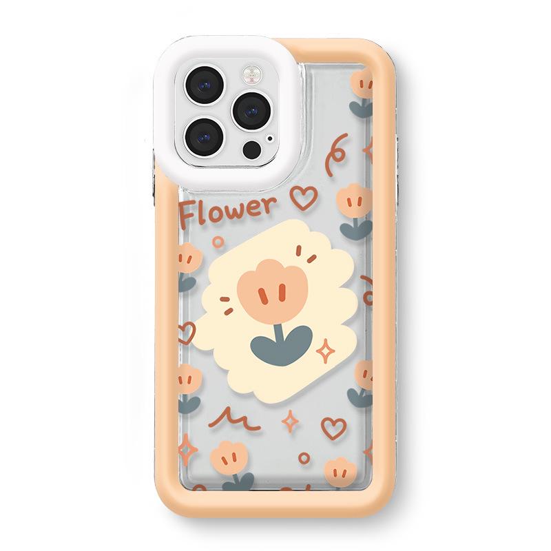 

Zhitai Цветочный ударопоглощающий чехол-подушка безопасности для iPhone 12Pro/13/15Pro iPhone 15 Pro