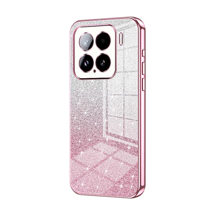 Gradient Glitter Powder Electroplated Phone Case