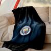 Manchester United Manchester City Pattern Blanket, Cozy Blanket for All-Season Comfort on Sofas, Beds, Office, Car, Camping and Travel