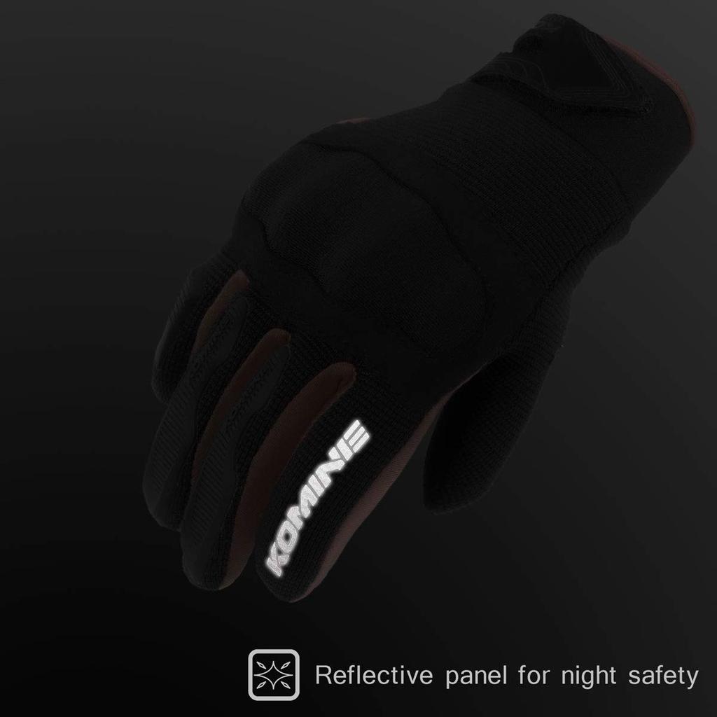 Motorcycle Protective Kids Mesh Gloves Blue KM 13093 Mesh Material [Komine] RGK-006