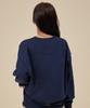 ASTRAL PROJECTION Basic Loose Fit Sweatshirt_Navy