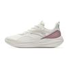 Flow Cloud Simple Fashion Versatile Breathable Shock Absorption Low-Top Casual Running Shoes Women Sneaker Ivory-White Purple 922525506F-12