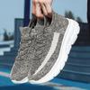 HKDQ Plus Size 48 Running Shoes Men Women Breathable Mesh Sneakers Non Slip Outdoor Sport Walking Shoes Comfortable Unisex Shoes