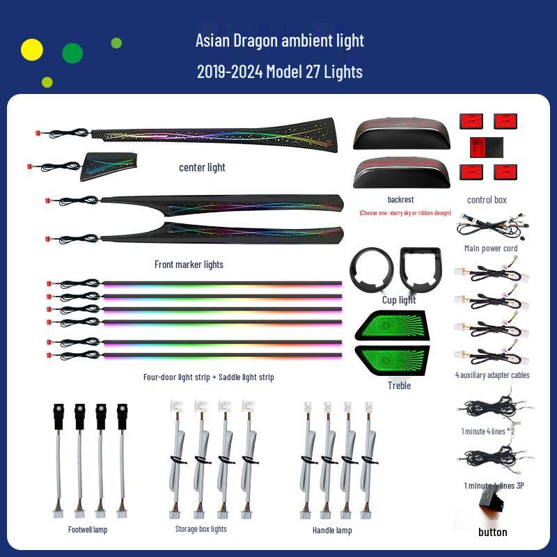 Ambient Car Light for Toyota Avalon 2019-2024