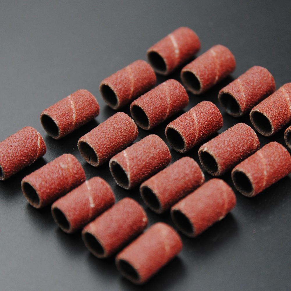 100/300 teile/satz Nail art Schleifbänder Nagellack Entferner Datei Elektrische Bohrmaschine Zubehör