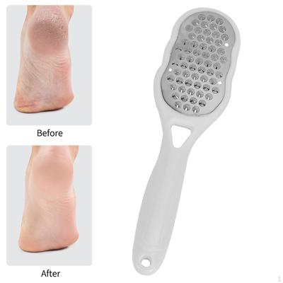 Foot Files, Stainless Steel Tool Rasp Callus Remover for Wet and Dry Feet Heels Cracked