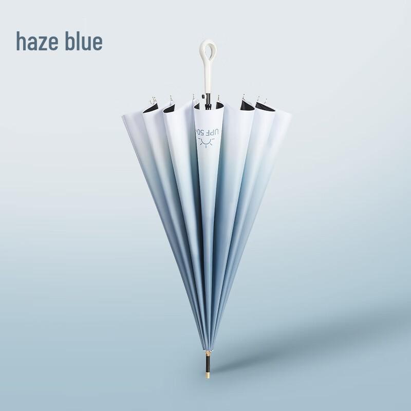 16-Rib Straight Handle Dual-Use Umbrella