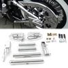 Motorcycle Swingarm Tube W/ Phantom Axle Covers Chrome Motocross Modified Parts For Harley Heritage Softail Classic 2000-2007