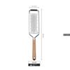 Stainless Steel Kitchen Grater Multifunctional Vegetable Cheese Grater Peeler for Carrot Potato Ginger with Wooden Handle Durable Design