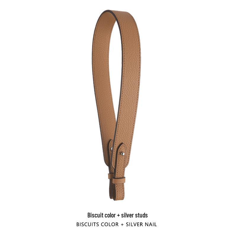 Pasek do torby A-30 ze skóry naturalnej z krowiej skóry: Akcesorium Pasek na Ramię do Koszyka na Zakupy i Torebek Podpachowych