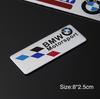 CTCE1 Keychain 3D Metal Car Sticker Fender Emblem Styling Decals Badge Accessorie For BMW Performance F30 357 Series X5 X6m MSports G3