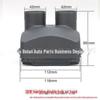 Black Plastic Air Outlet Cover for Parking Heater - Single, Double, and Four Hole Options
