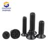 Carbon Steel Black Flat Head Phillips Countersunk Screws - Sizes M1.2, M1.4, M1.6