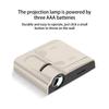 Projection Lamp Party Festival Wall Projector Light with Sheets Household Battery Operated Reusable Lighting Photo
