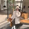 Dongxin imitation mink fur integrated fur jacket environmentally friendly artificial plush coat women's medium length loose and thick