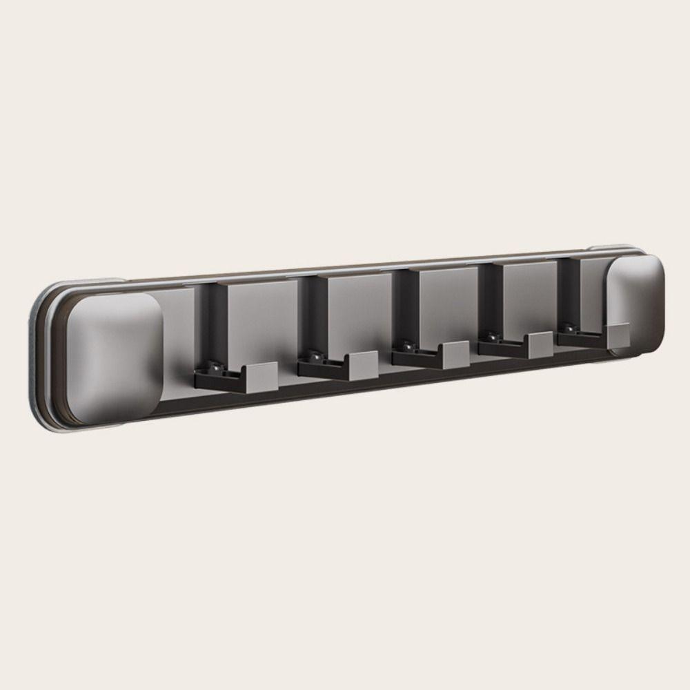 Heavy Duty Hats Clothes Storage Hook Foldable 5 Hooks Robe Coat Hangers  Bathroom Accessories