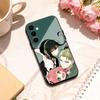 Anya F-Forger Spy x Family   phone Case For Samsung Galaxy A73,A72,A71,A70,A53,A52,A51,Others Soft Black Shell