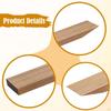 2Pcs Wood Guitar Neck Blank Making Material Solid Luthier Supplies Accessories DIY Handmade