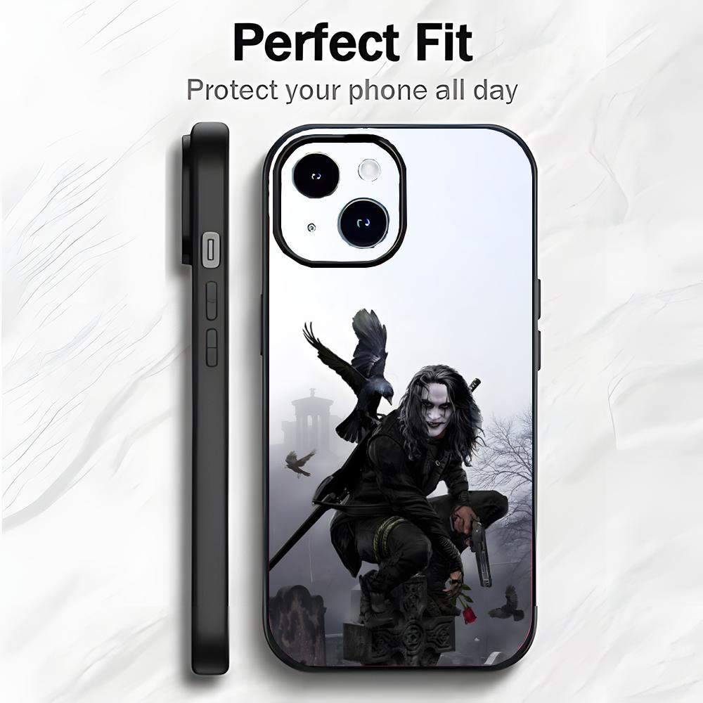 Dark Classic Movie T-The C-Crow Phone Case Phone Case Soft Packaging Lightweight For iPhone17 16 15 14 13ProMax