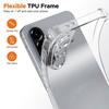 Coque pour Samsung Galaxy A57 5G, Protection Silicone Anti-Rayures Antichoc Transparent