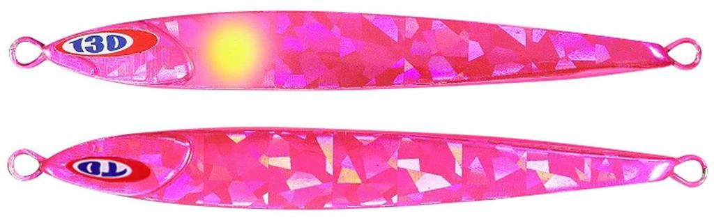 JACKALL Metal Jig Anchovy Metal Type ZERO 100g Saber Pink
