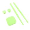 Electric Air Drum Set Portable 3D Motion Sensing RGB Virtual Drum Kit with Drumsticks Pedals