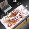 Non-slip Large E-sport Gamer Desk Carpet Hot Anime Sword Art Online SAO Mousepad XXL Kawaii Girl Asuna Yuuki Laptop Keyboard Mat