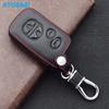 Atobabi Leather Car Key Case For Toyota Avalon Camry Corolla Highlander Prius Rav4 Venza 2 3 4 Button Smart Remote Control Cover