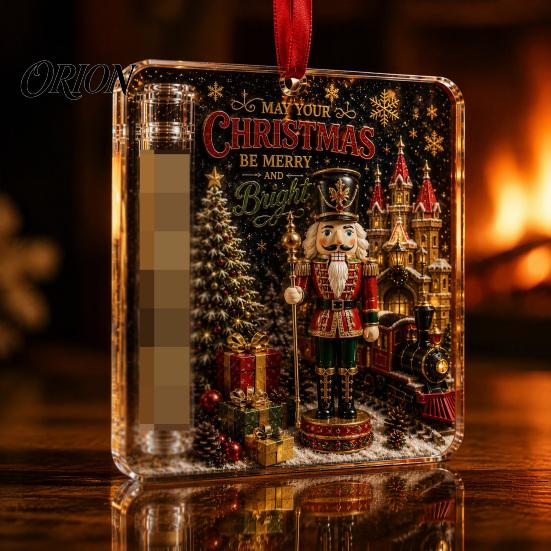 Unique Money Present for Holiday Decoration Christmas Cash Gift Ornament, Acrylic Holder Cash, Funny Decorative Party Xmas Tree Hanging Tree, Supplies