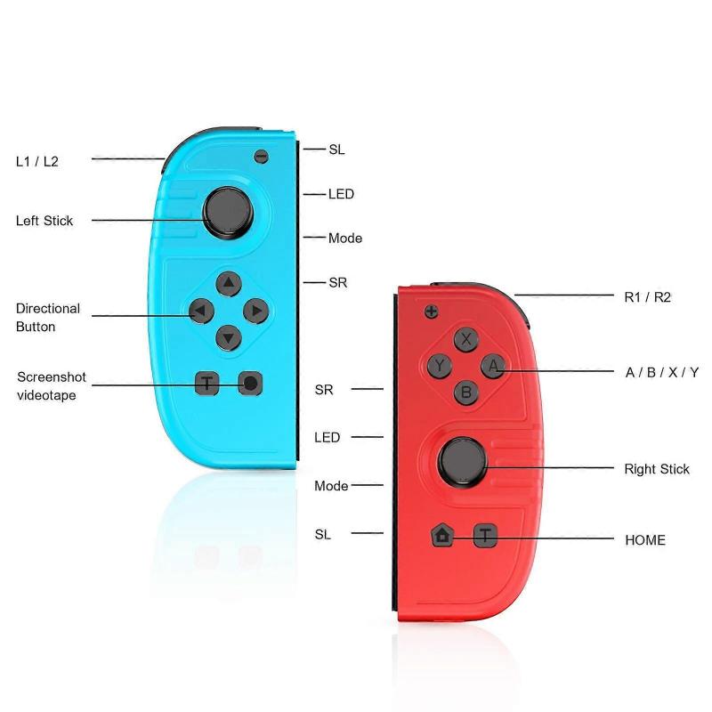Joypad Switch Joystick Controller 6 Axis Gyro Wireless Gamepad Switch Control For Nintendo Switch Controller With Turbo Joy Con